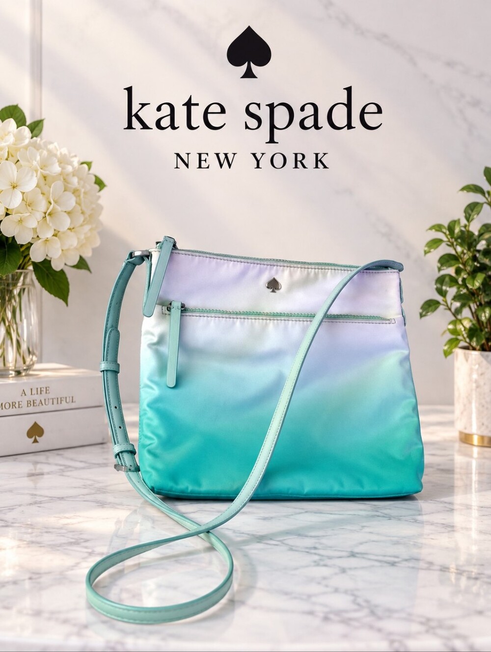 Kate Spade Ombre Teal Bag